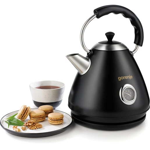 Gorenje Wasserkocher K17CLBK 1,7L schwarz mit Thermostatsteuerung