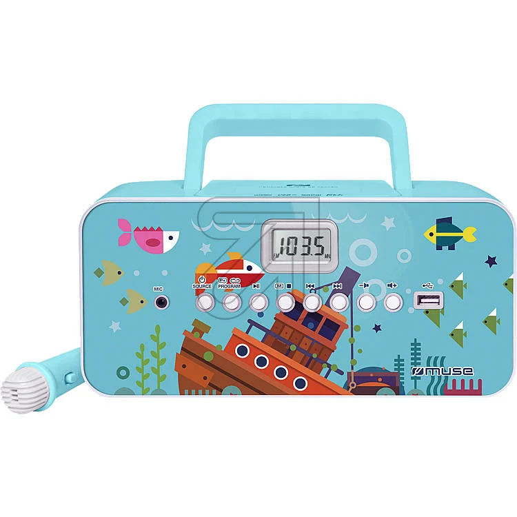 Kinderradio CD M-29 KB blau oder rosa