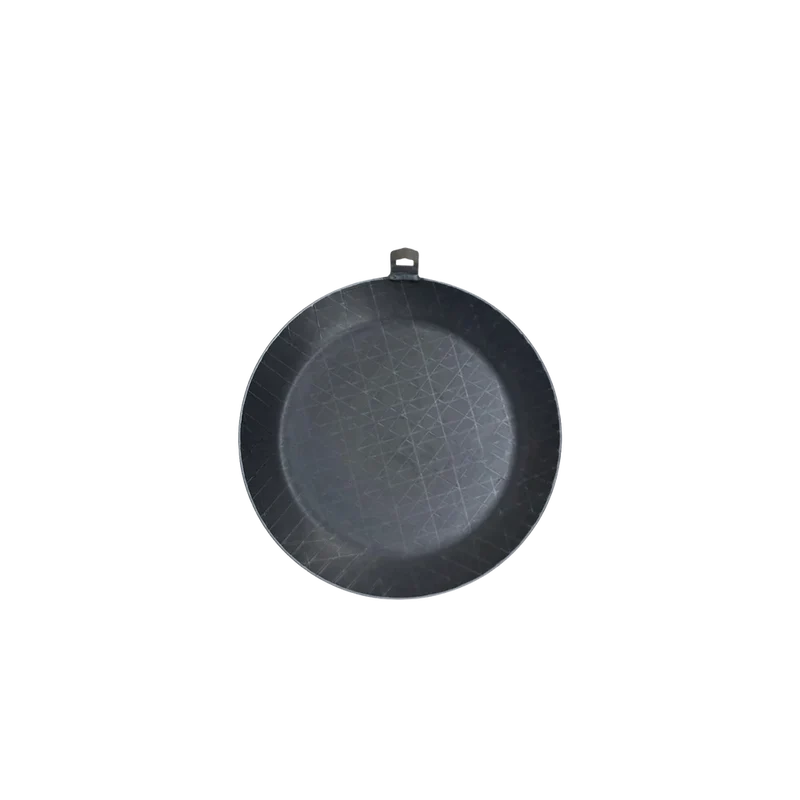 Flex-Pfanne Ø 28cm H.4,5cm Schmiedeeisern mit Adapter für Flexgriff