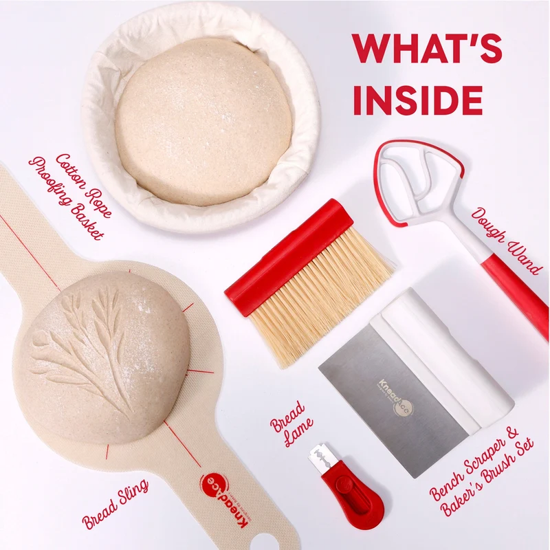 Sauerteig-Rundes Set 5 teiligEssentials