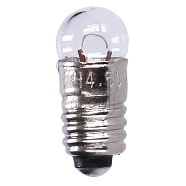 Kugellampe 2er Pack - Ersatzlampe für div Weihnachtsleuchten E5 4,5V/0,2A