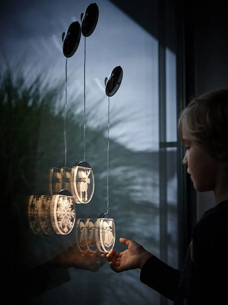 LED - Silhouette Acrylglastaler batteriebetrieben verschiedene Designs