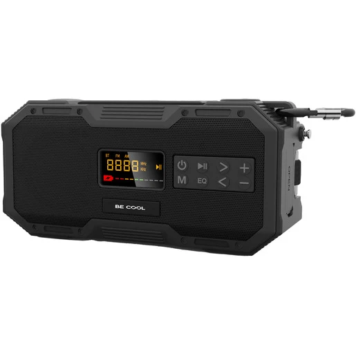Be Cool Notfallradio BC23KR587BT schwarz