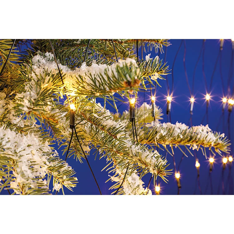 EGB LED Lichternetz 1m x 1m 96 ww LED für innen & außen