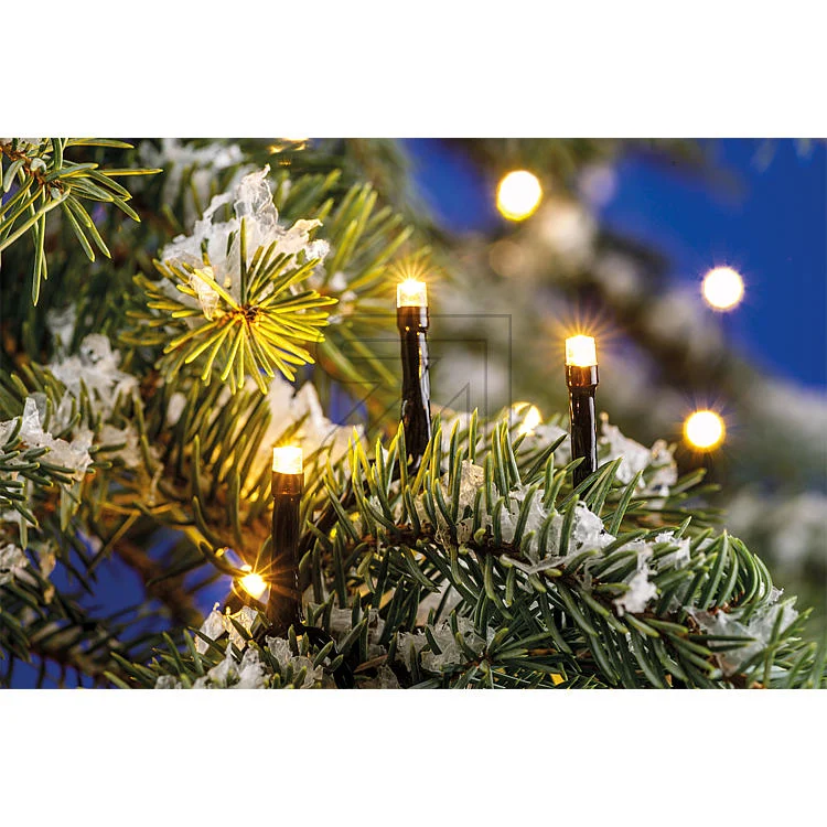 EGB LED Mini Lichterkette 40 flg. warmweiß für innen & außen