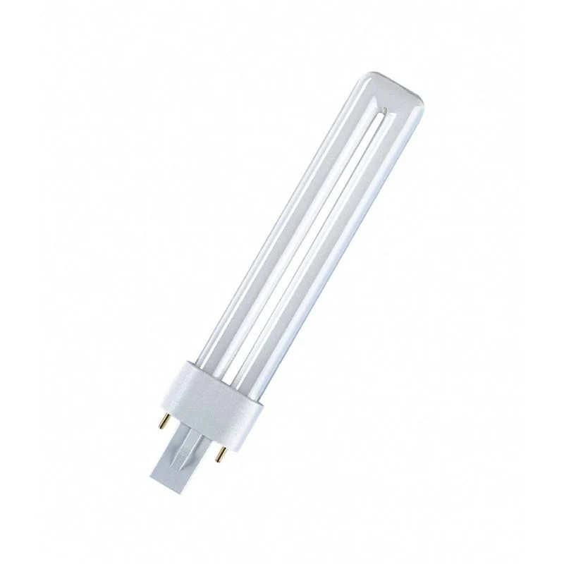 Osram Kompaktleuchtstofflampe Dulux S 9W 827 G23 2pin warmweiß