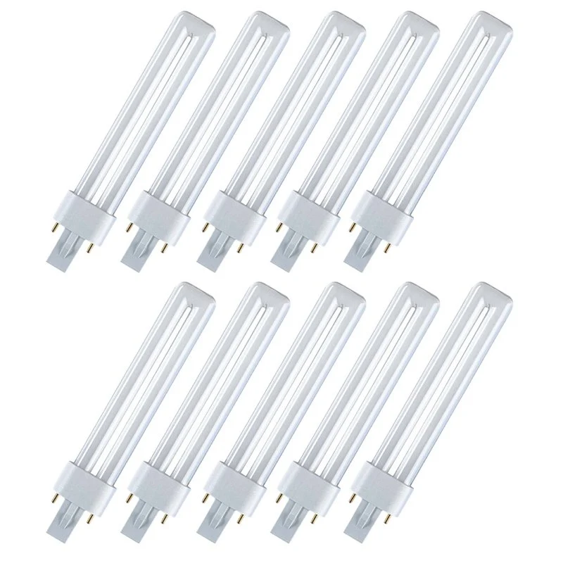 Osram Kompaktleuchtstofflampe Dulux S 9W 827 G23 2pin warmweiß