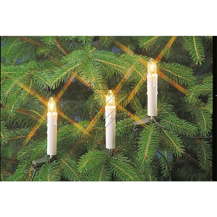 EGB LED Lichterkette 10 flg. für innen warmweiß mit teilbarem Stecker