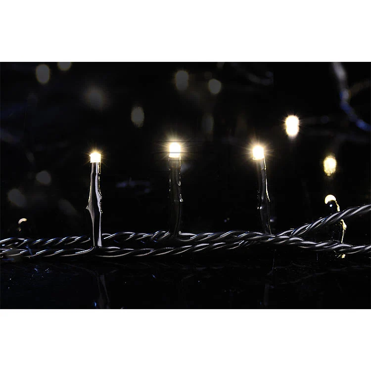 EGB LED Mini - Lichterkette 180 flg. für innen und außen warmweiß mit Steuerbox und App Funktion