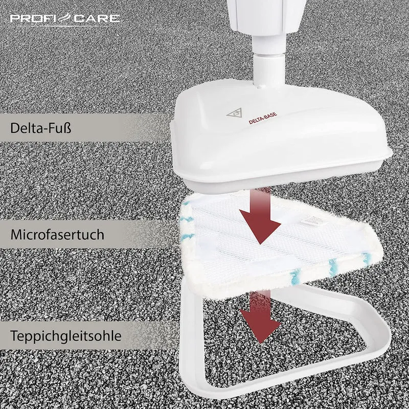 Proficare Dampfreiniger - Dampfmop weiß PC-DR 3093