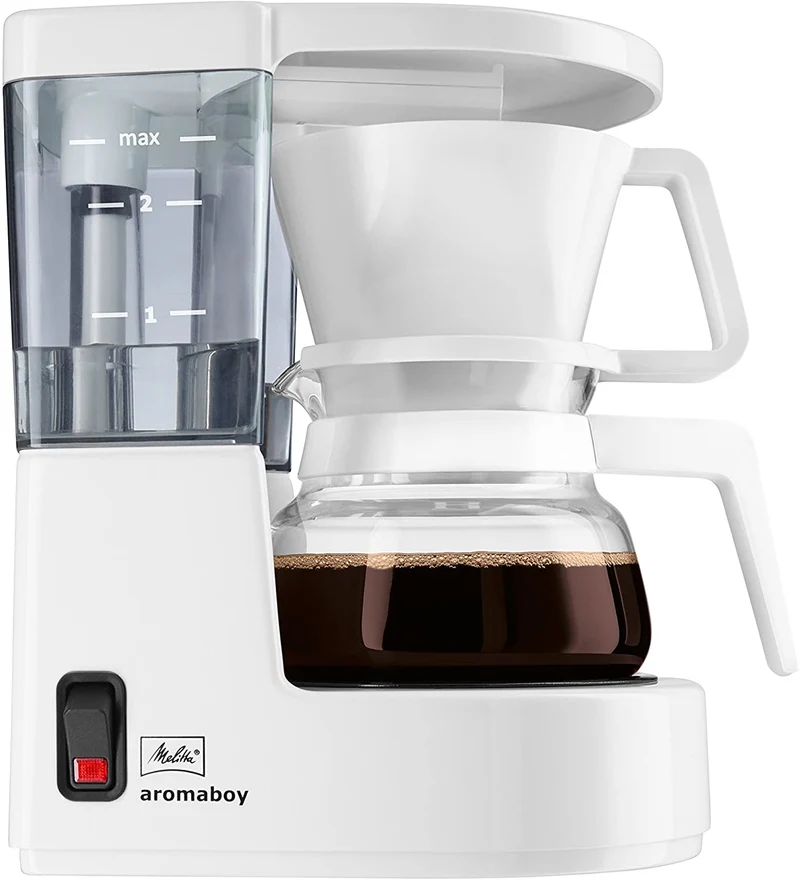 Melitta Kaffeemaschine Aromaboy weiß oder schwarz
