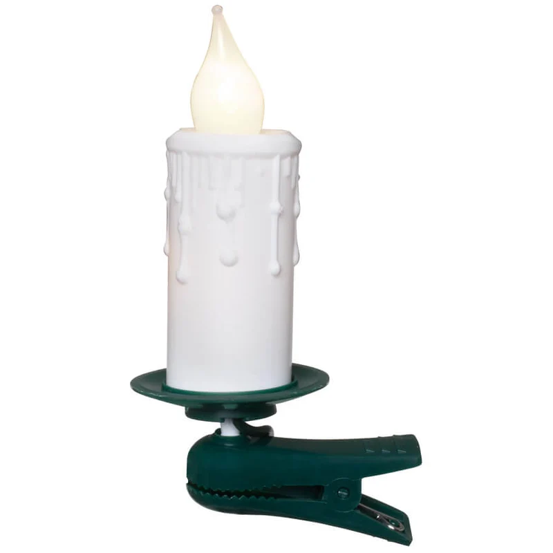 LED-Lichterkette Schaftkerzen 20-flammig mit 40 warmweißen LEDs