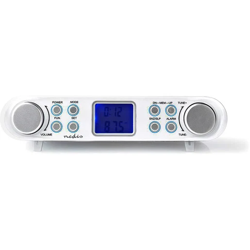 Nedis Unterbauradio RDFM4000WT weiß/silber Batterie/Netz