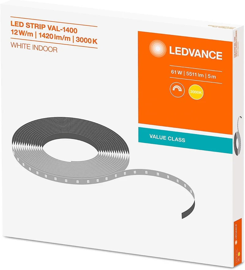 LEDVANCE LED-Module flexibel, LED STRIP VALUE-1400, LS VAL-1400/830/5