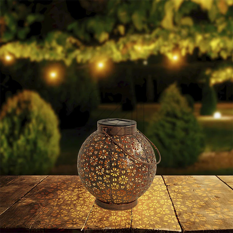 Solar Dekoleuchte bronze IP44 2-er Set