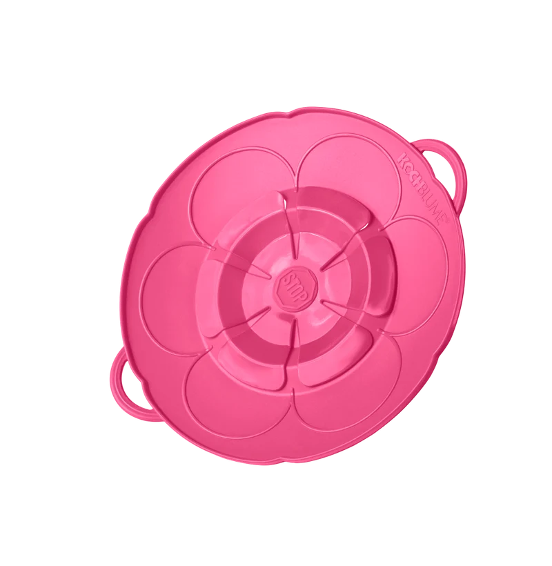 Kochblume S pink Überkochschutz
