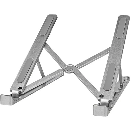 Nedis Notebook Ständer für bis zu 17 Zoll 6 Winkelstufen Aluminium
