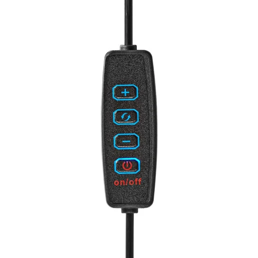 Nedis Ringleuchte 20 cm 120 LED 2700- 6700K mit Stativ schwarz RLSTND100BK SW