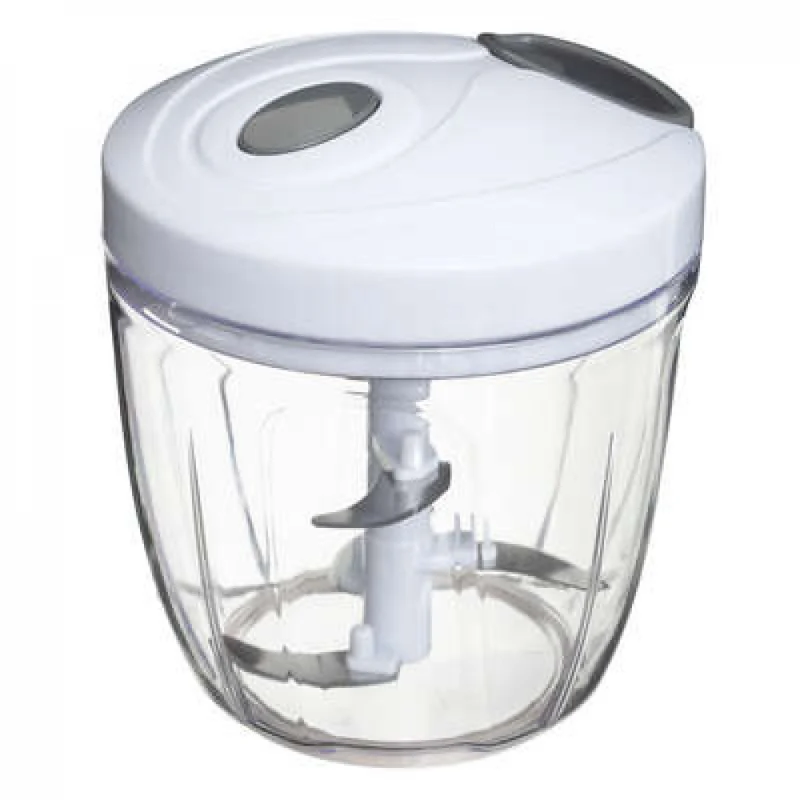 Zerkleinerer mit Zugseil / Chopper und Handmixer weiß