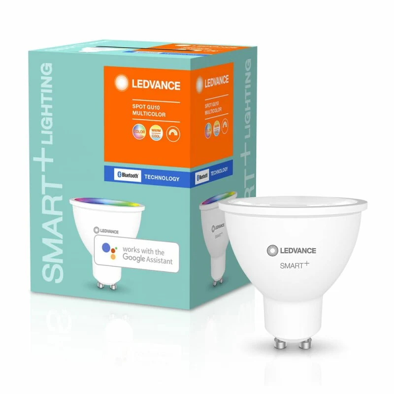 Ledvance LED Smart+ Reflektor PAR16 5W = 40W GU10 350lm RGBW 2700K-6500K Dimmbar App Google Bluetooth