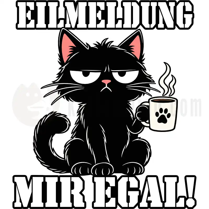 Eilmeldung Mir egal - Tasse