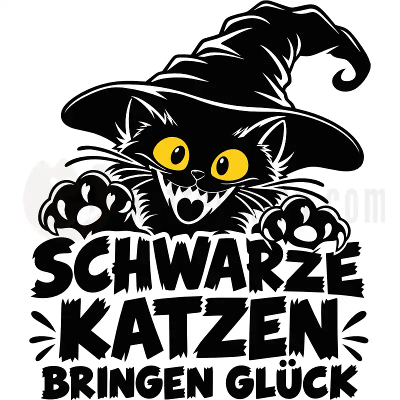 Schwarzes Glück - Tasse