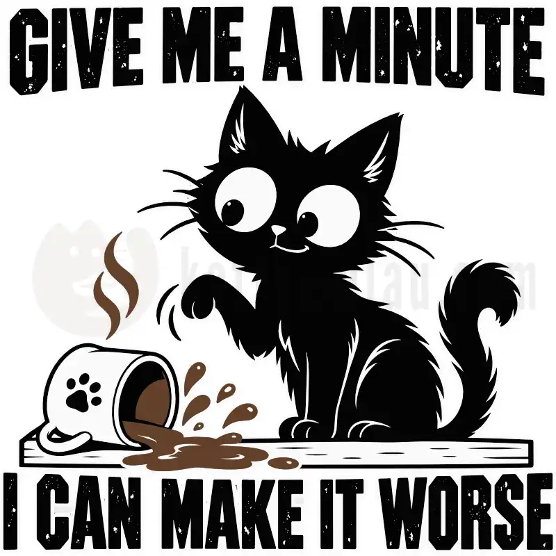 Give me a minute I can make it worse - Tasse