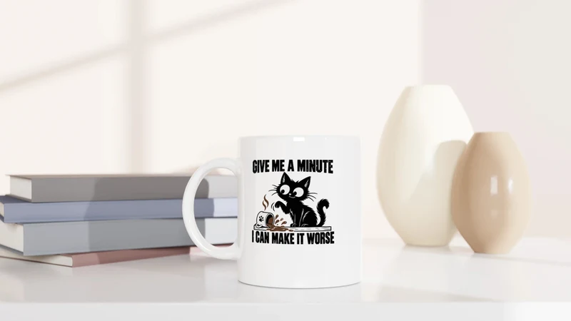 Give me a minute I can make it worse - Tasse