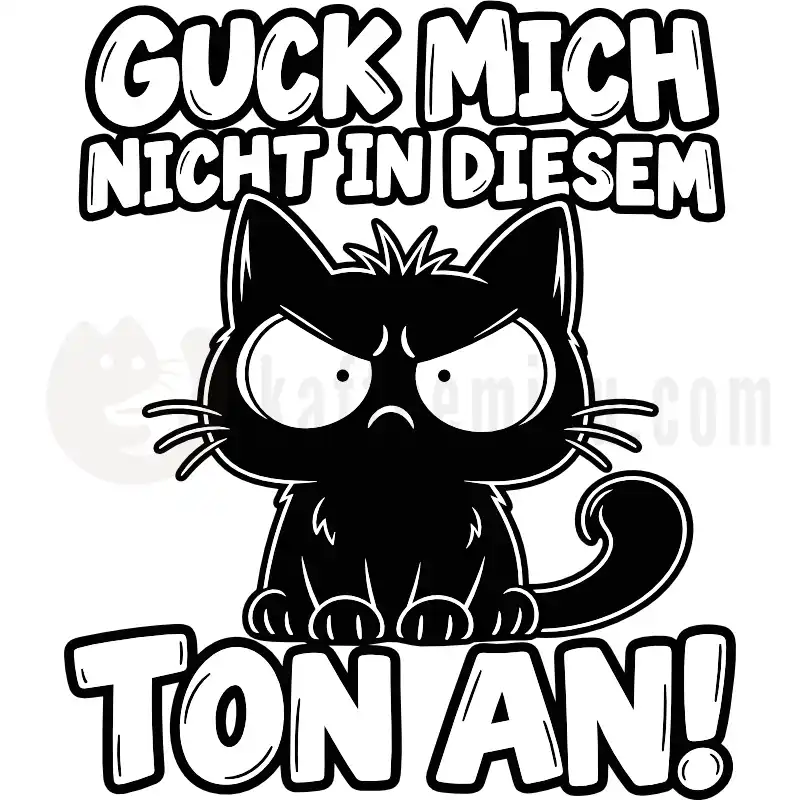 Guck mich mich nicht - Tasse