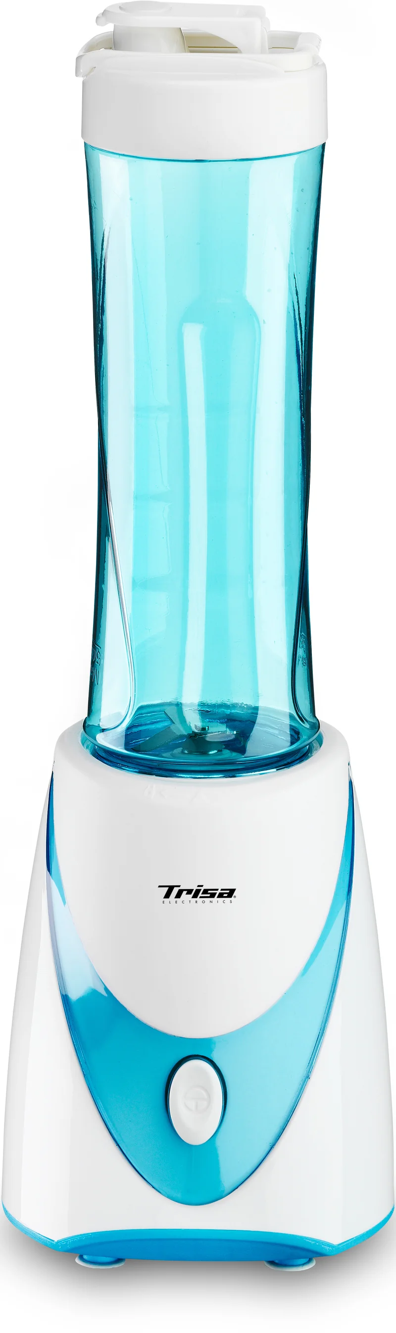 Trisa Stand Blender Smoothie maker blue mit 3 Stk. Trinkbecher