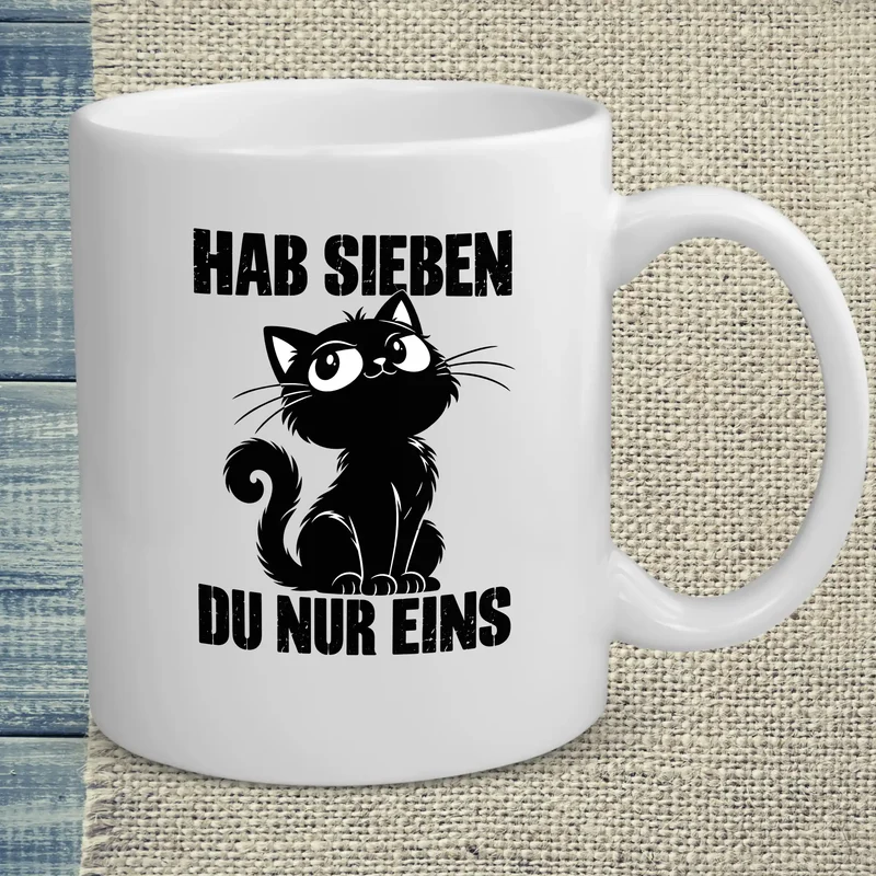 Hab Sieben - Tasse