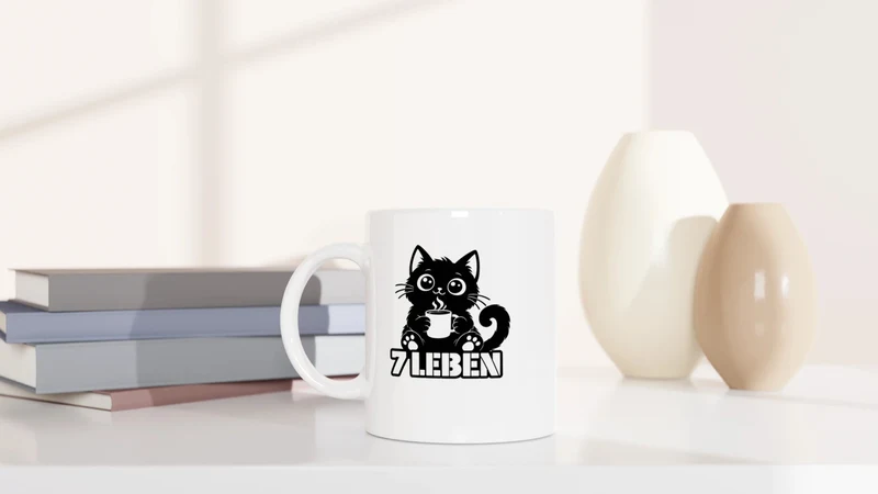 7 Leben - Tasse