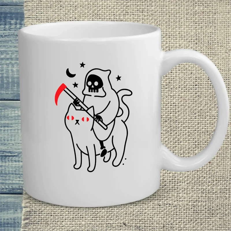 Katze des Tod - Tasse