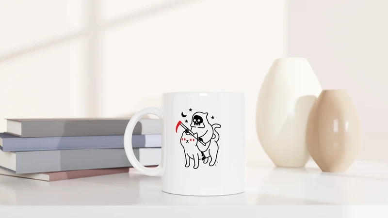 Katze des Tod - Tasse