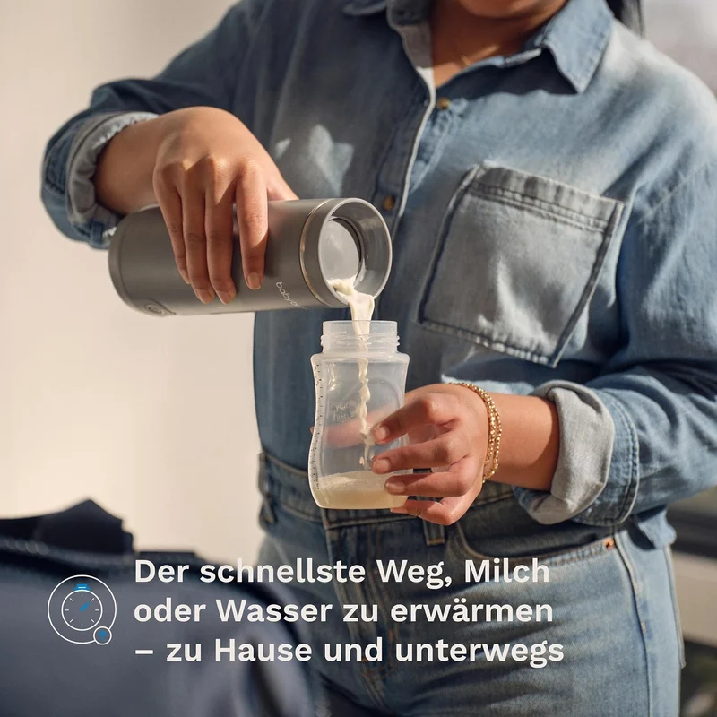Baby Brezza tragbarer Muttermilch- und Wasserwärmer für unterwegs
