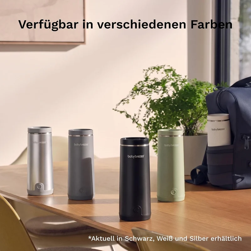 Baby Brezza tragbarer Muttermilch- und Wasserwärmer für unterwegs