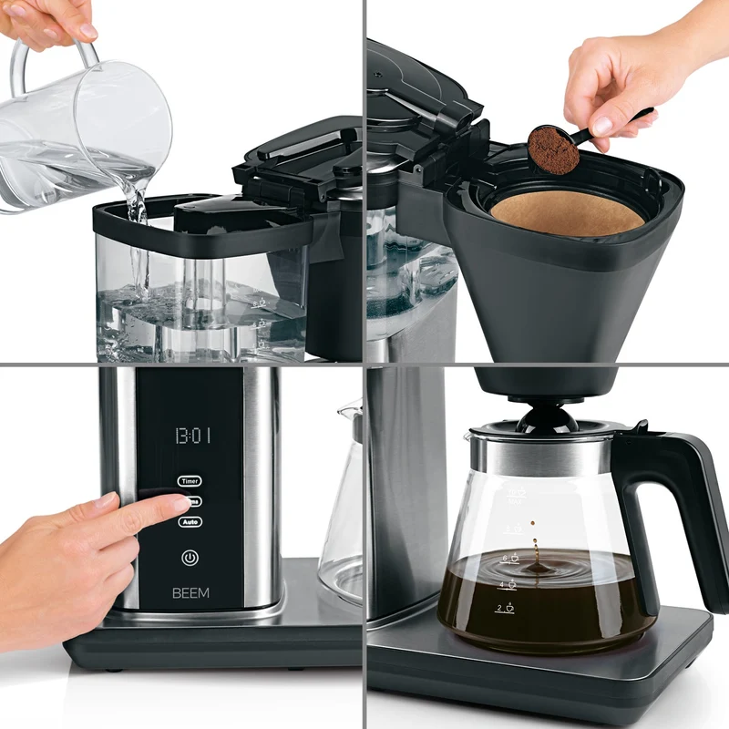 Direct-Brew Filterkaffeemaschine - Glas