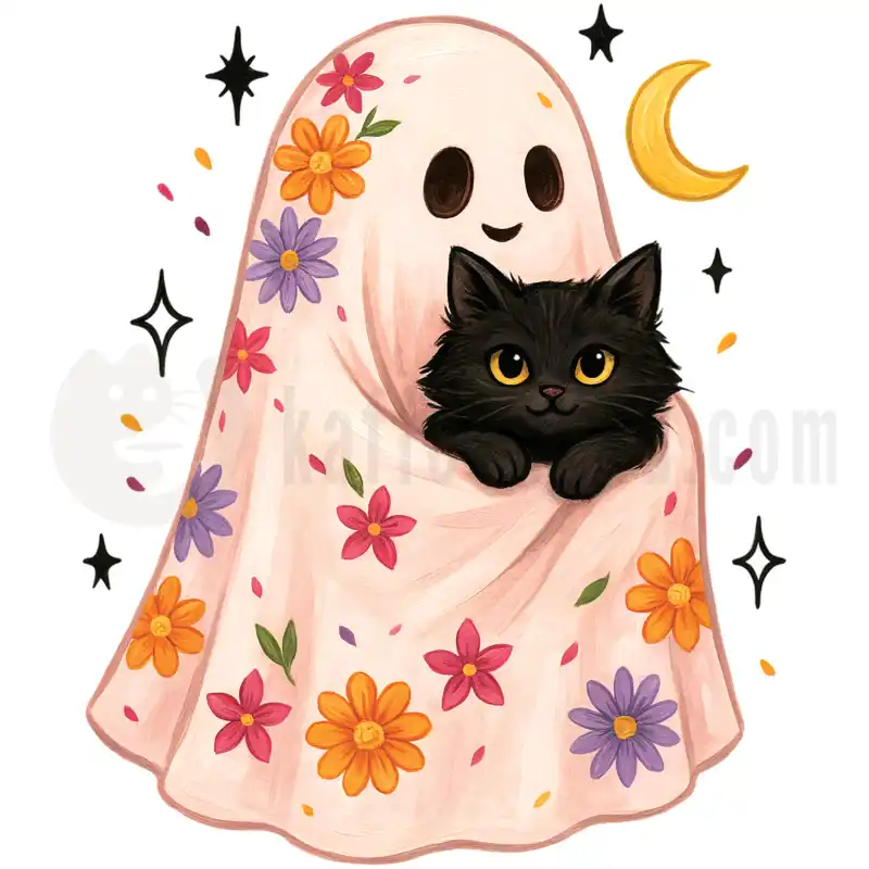 Floral Ghost - Tasse