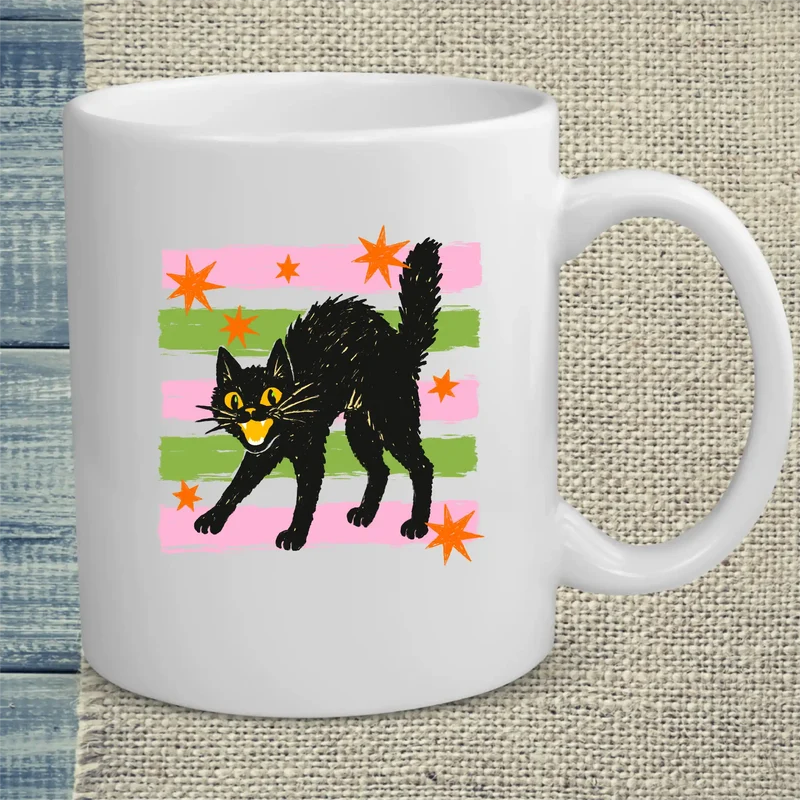 Halloween Cat - Tasse