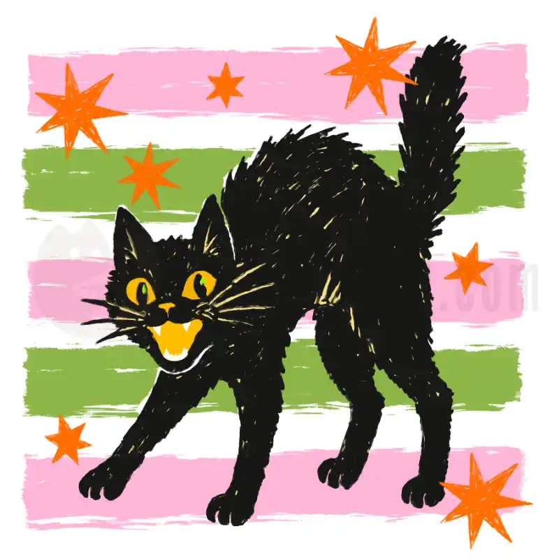 Halloween Cat - Tasse