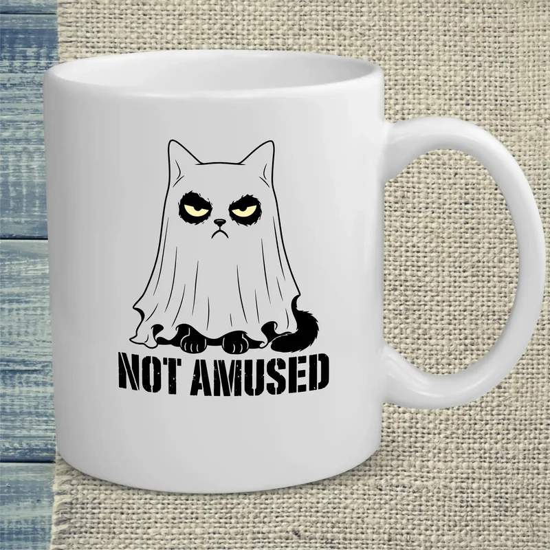 NOT AMUSED - Tasse