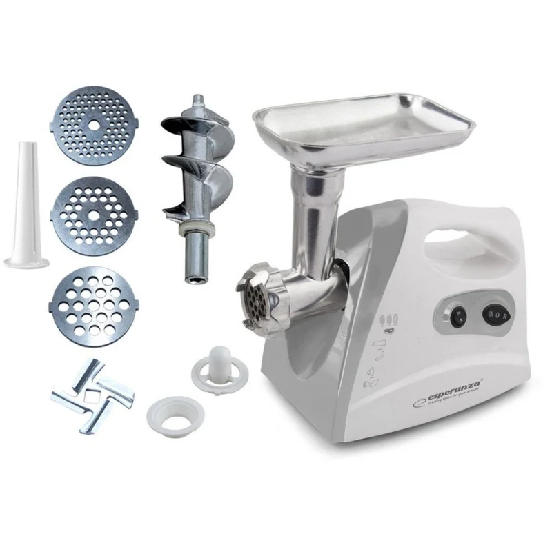 Fleischwolf EKM012W 600W weiß inkl. umfangreiches Zubehör