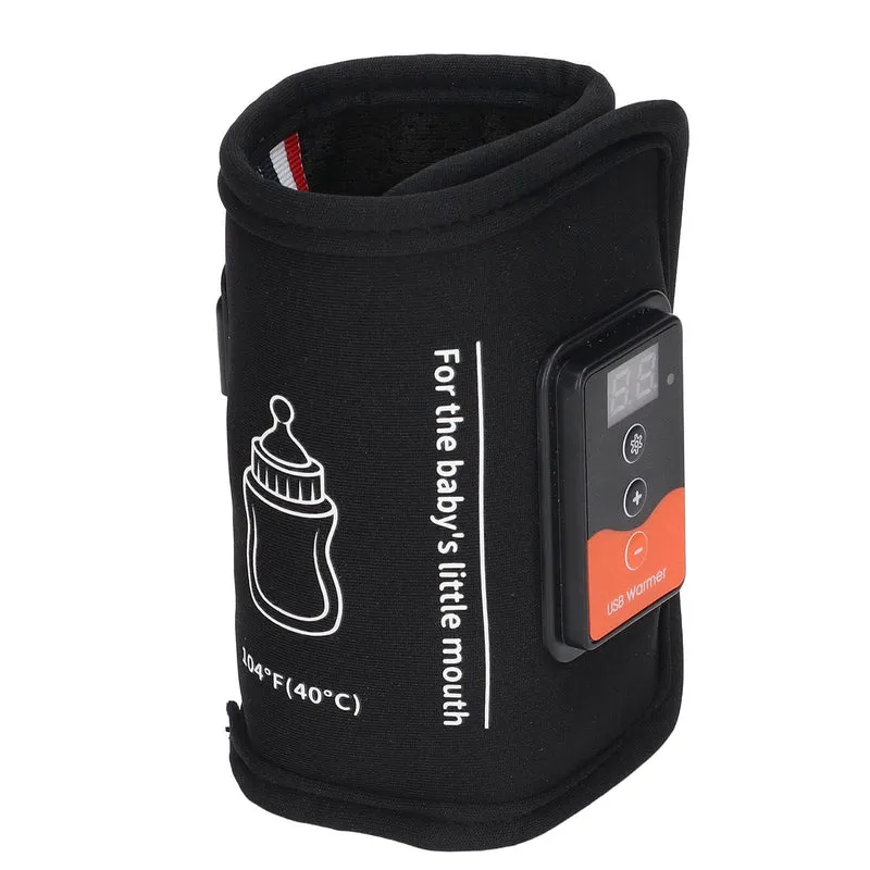 Tragbarer USB Babyflaschenwärmer für Zuhause und Auto, mit USB-C Anschluss