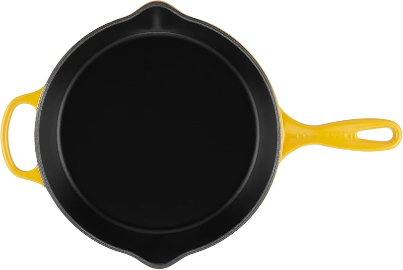 LE CREUSET Signature Hohe Brat- und Servierpfanne aus Gusseisen, für alle Herdarten und Backöfen, 26