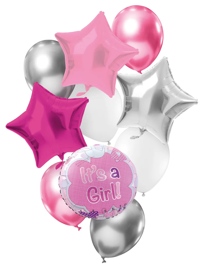 Luftballon Set 10 tlg für Mädchen und Junge