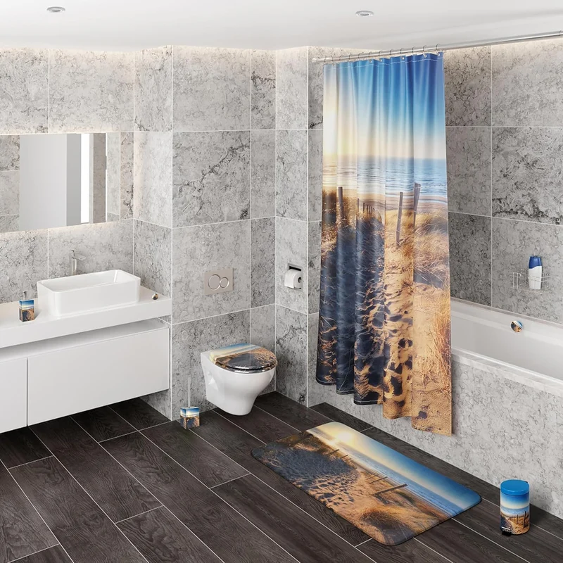 Sanilo WC Sitz mit Absenkautomatik & Quick-Release aus Holz, Düne