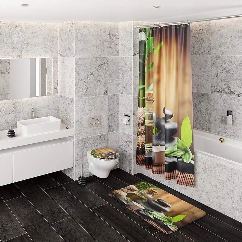 Sanilo WC Sitz mit Absenkautomatik, einfache Montage, aus Holz, Spa