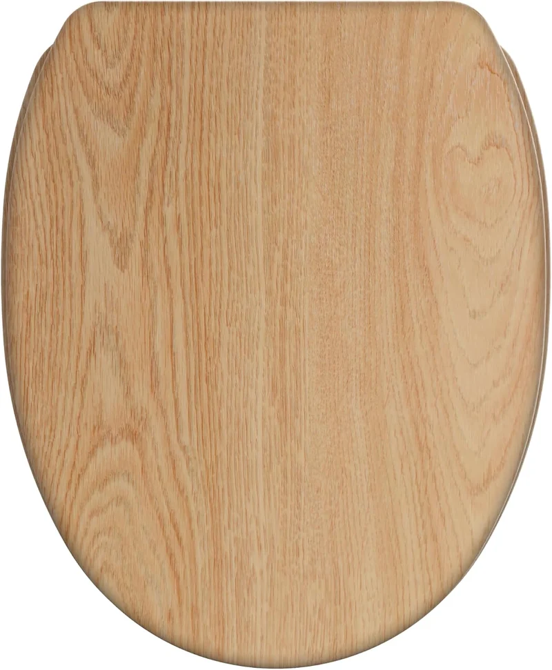 Sanilo WC Sitz mit Absenkautomatik & Quick-Release aus Holz, Holz