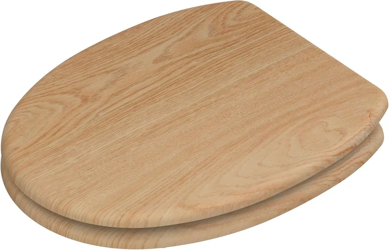 Sanilo WC Sitz mit Absenkautomatik & Quick-Release aus Holz, Holz