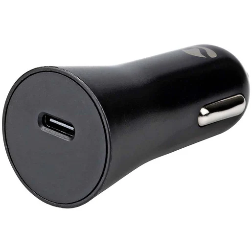 Nedis KFZ Ladegerät USB C 3A 20W automatische Spannungswahl schwarz